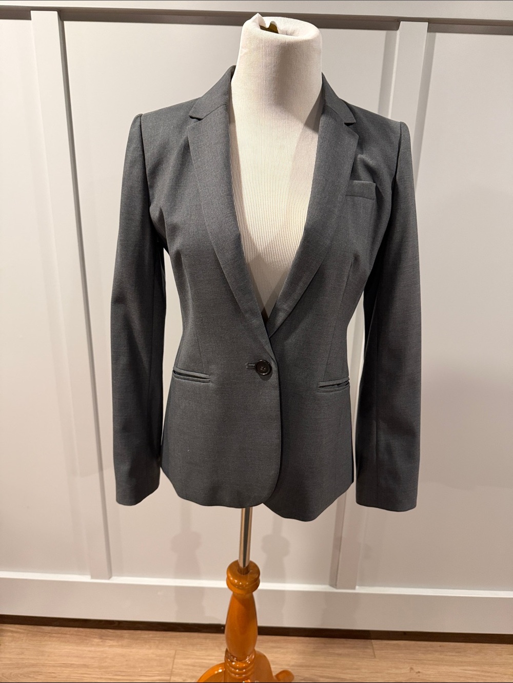 J. Crew Women's Gray 100% Wool suit
